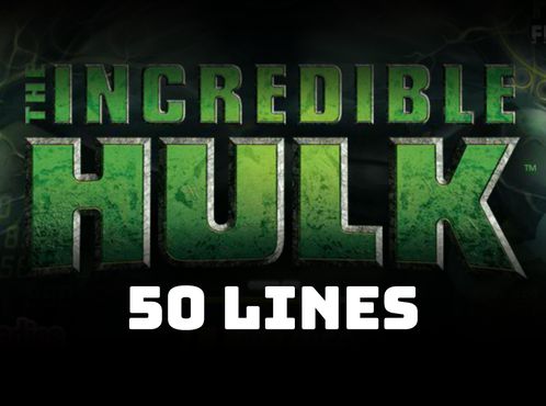 The Incredible Hulk 50 Lines demo The Incredible Hulk 50 Lines demo
