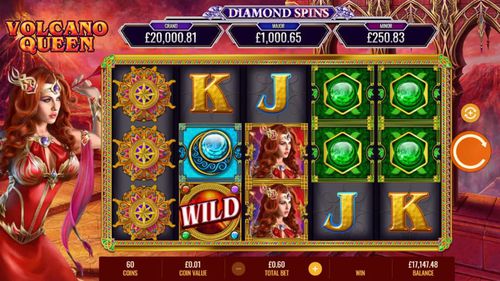 Volcano Queen Diamond Spins demo Volcano Queen Diamond Spins demo