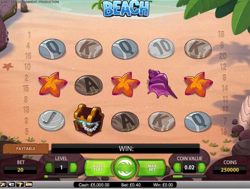 Beach slot Beach slot