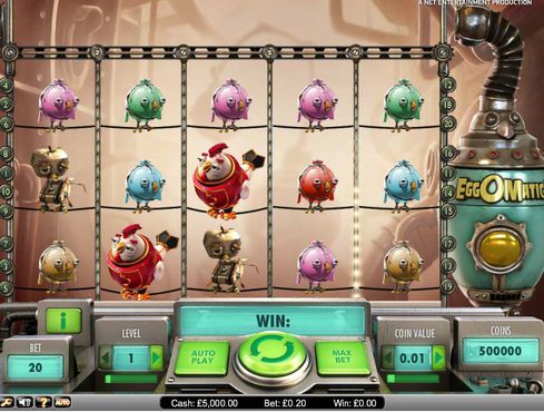 EggOMatic slot EggOMatic slot