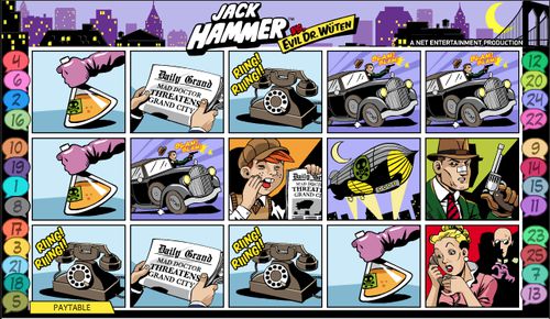 Jack Hammer Vs Evil Dr Wuten slot Jack Hammer Vs Evil Dr Wuten slot