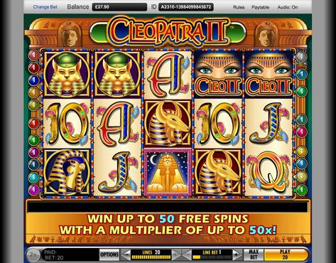 Cleopatra II slot Cleopatra II slot