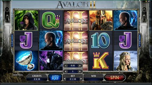 Avalon II Quest For The Grails slot Avalon II Quest For The Grails slot