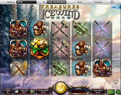 Dungeons and Dragons Treasures of Icewind Dale slot Dungeons and Dragons Treasures of Icewind Dale slot
