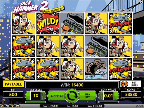 Jack Hammer 2 Fishy Business slot Jack Hammer 2 Fishy Business slot