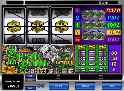 Break Da Bank slot Break Da Bank slot