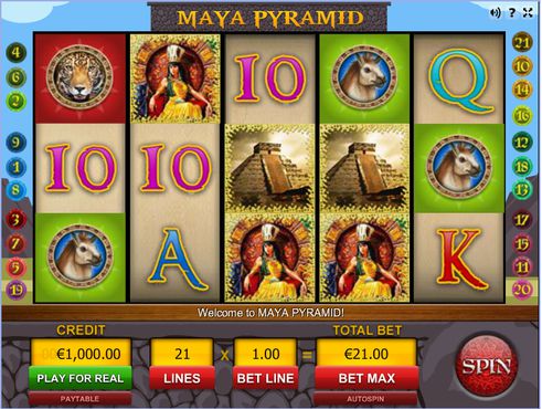 Maya Pyramid slot Maya Pyramid slot