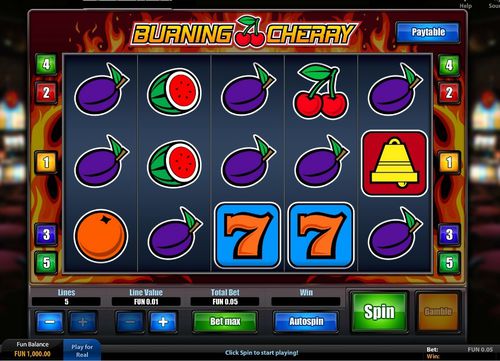 Burning Cherry slot Burning Cherry slot