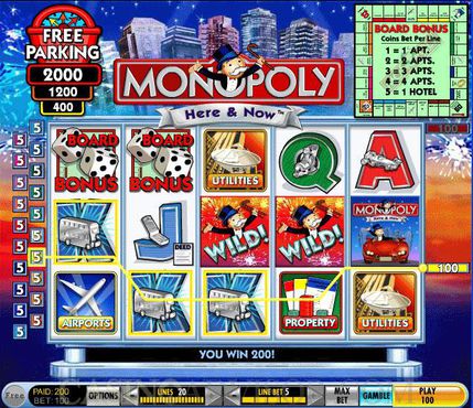 Monopoly Here And Now slot Monopoly Here And Now slot