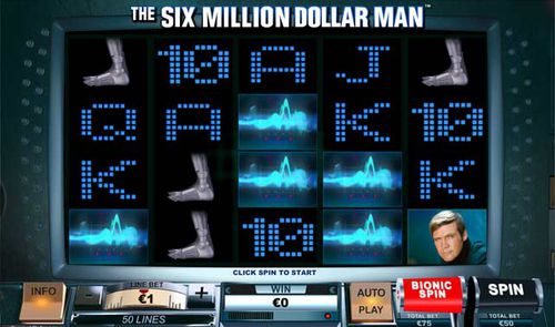 The Six Million Dollar Man slot The Six Million Dollar Man slot