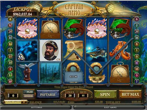 Captain Nemo slot Captain Nemo slot