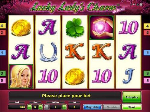 Lucky Lady's Charm Deluxe slot Lucky Lady's Charm Deluxe slot