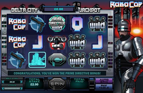 Robocop slot Robocop slot