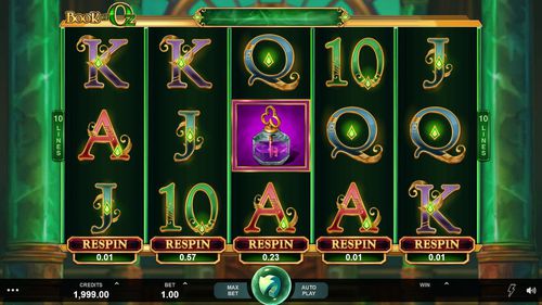 Book Of Oz slot Book Of Oz slot