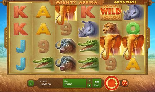 Mighty Africa slot Mighty Africa slot