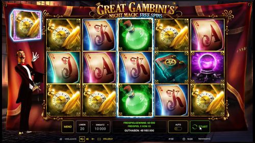 The Great Gambini’s Night Magic slot The Great Gambini’s Night Magic slot