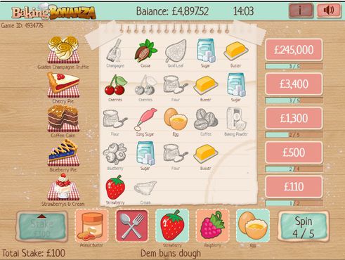 Baking Bonanza slot Baking Bonanza slot