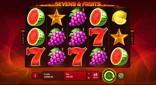Sevens & Fruits: 20 Lines slot Sevens & Fruits: 20 Lines slot