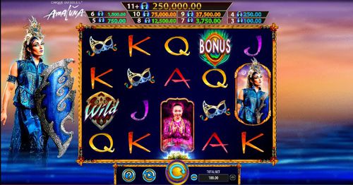 Cirque du Soleil Amaluna slot Cirque du Soleil Amaluna slot