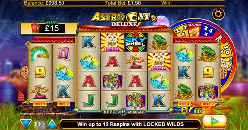Astro Cat Deluxe slot Astro Cat Deluxe slot