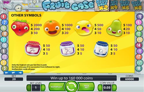 Fruit Case free play Fruit Case free play