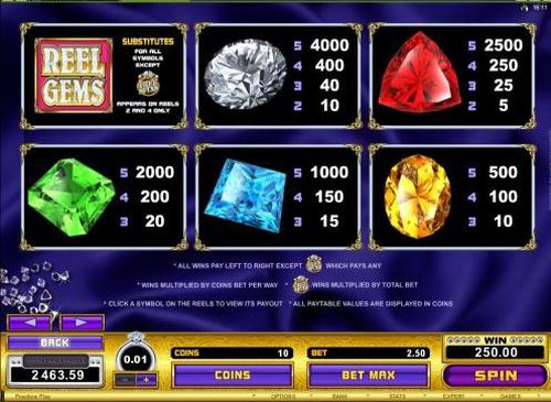 Reel Gems free play Reel Gems free play