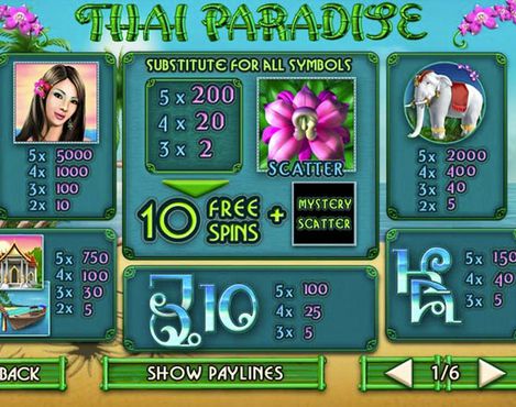 Thai Paradise free play Thai Paradise free play