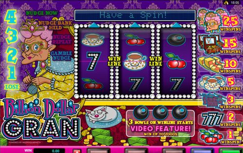 Billion Dollar Gran free play Billion Dollar Gran free play