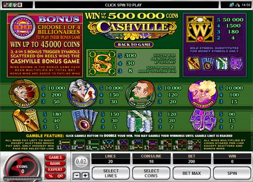 Cashville free play Cashville free play
