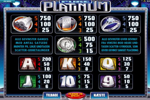 Pure Platinum free play Pure Platinum free play