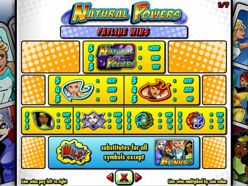 Natural Powers free play Natural Powers free play