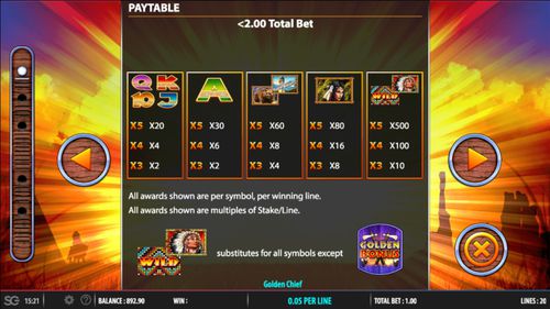 Golden Chief free play Golden Chief free play