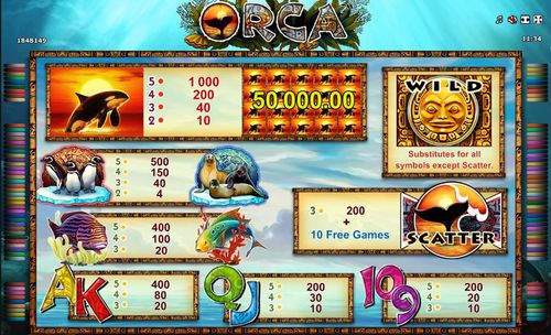 The Orca free play The Orca free play