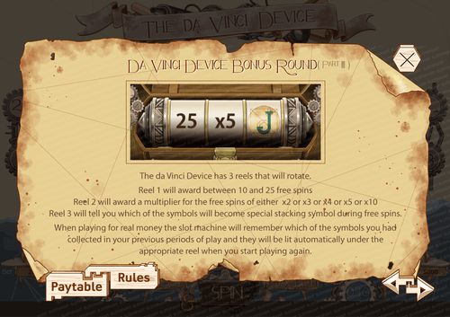 The Da Vinci Device free play The Da Vinci Device free play