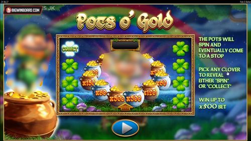 Pots O’ Riches free play Pots O’ Riches free play