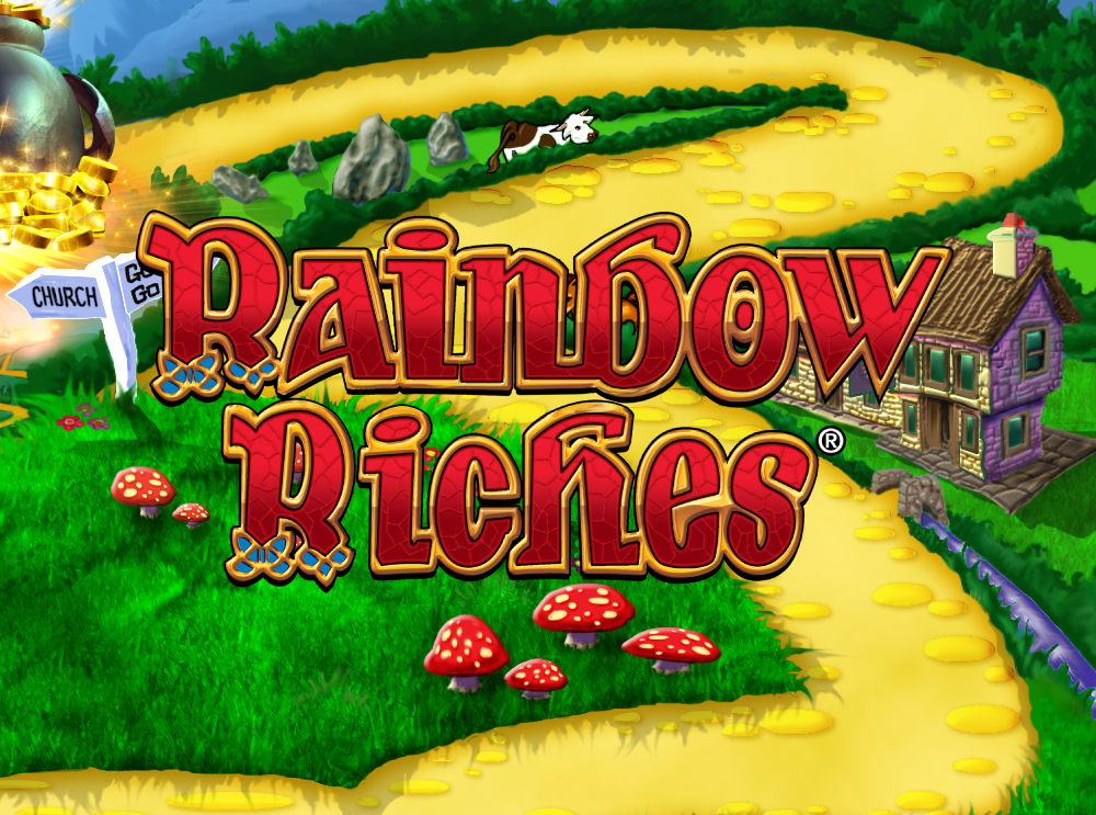 Rainbow riches slots feature filled irish themed slot machine