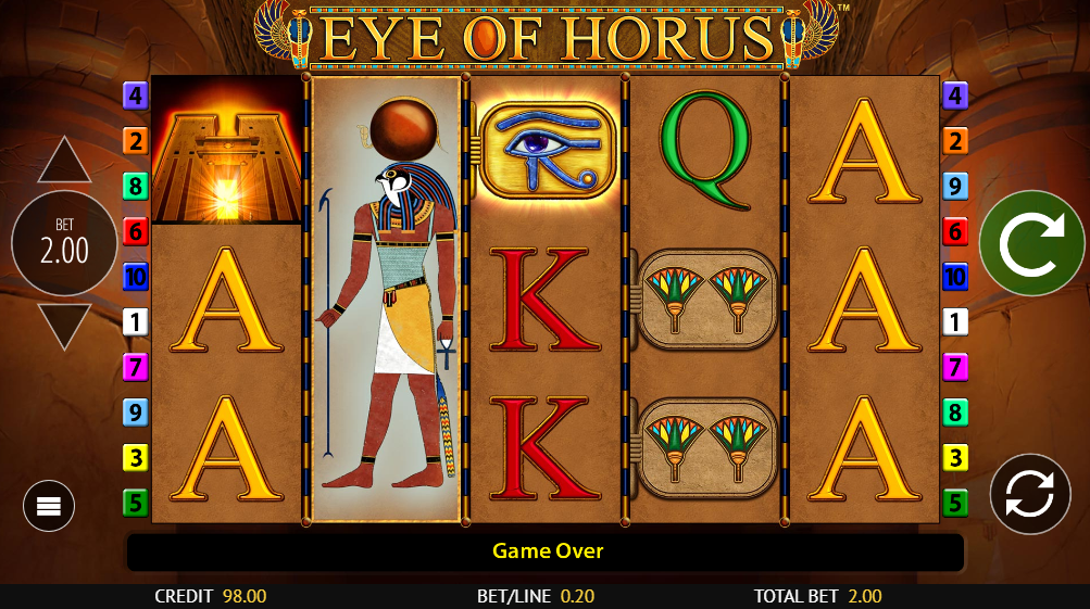 Eye of Horus Slot Review Eye of Horus Slot Review