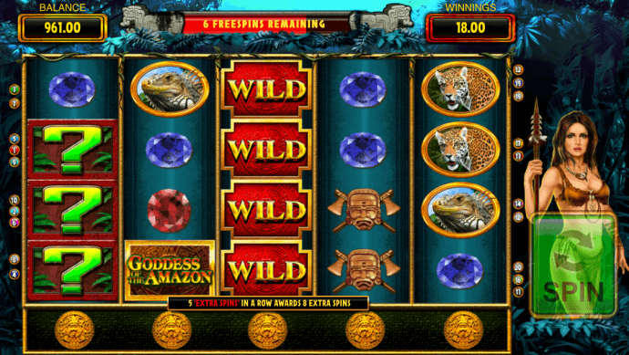 Goddess Of The Amazon Slot Review Goddess Of The Amazon Slot Review