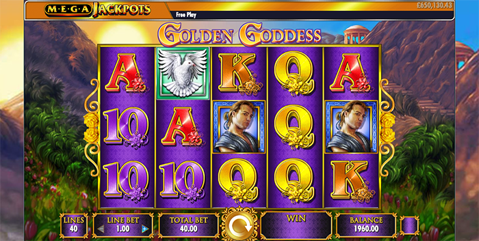 MegaJackpots Golden Goddess Slot Review MegaJackpots Golden Goddess Slot Review