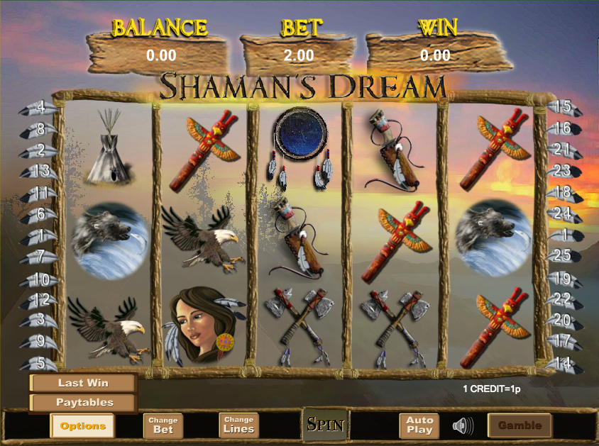 Shaman's Dream Slot Review Shaman's Dream Slot Review