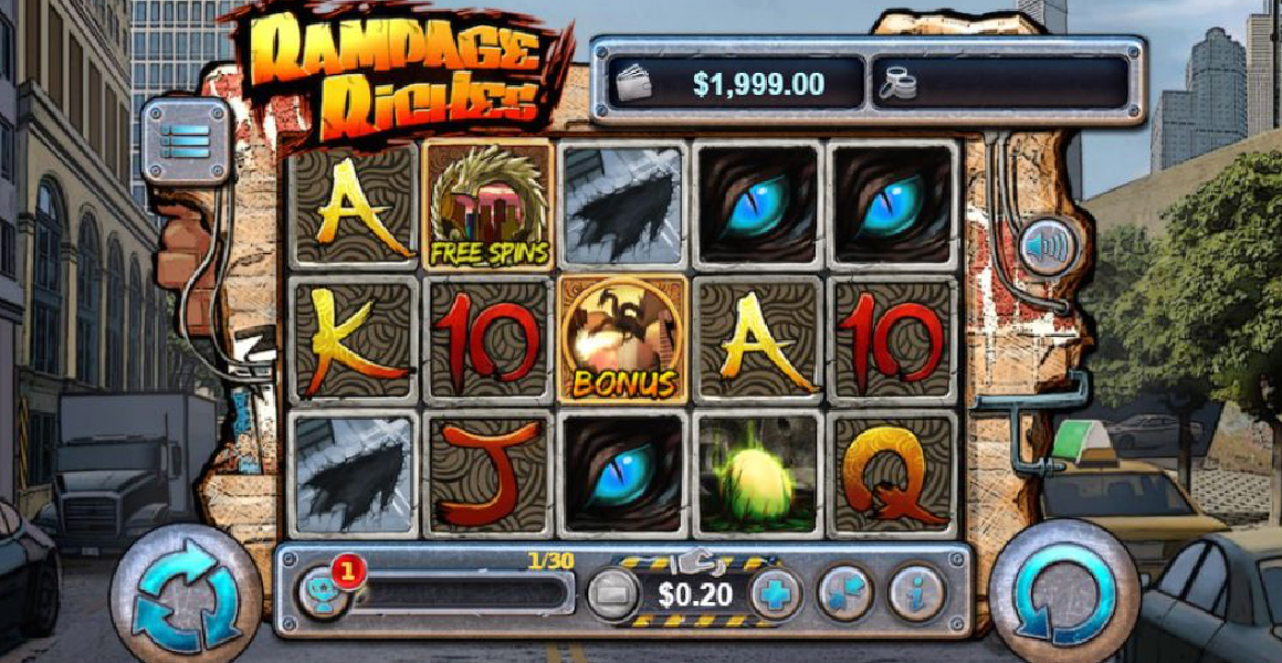 Rampage Riches Slot Review Rampage Riches Slot Review