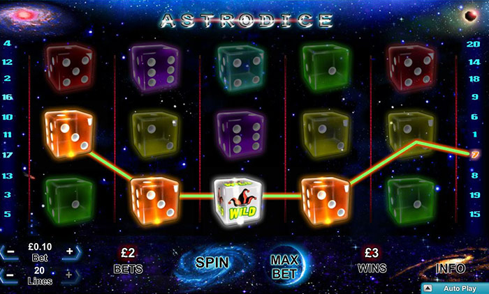 Astrodice demo Astrodice demo