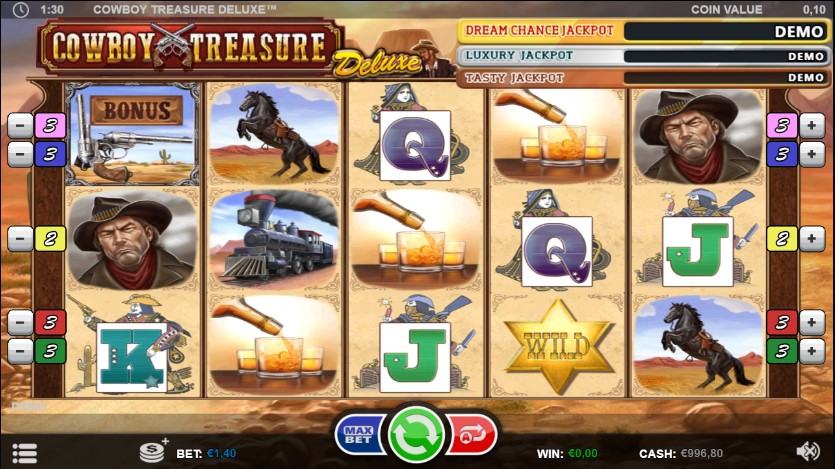 Cowboy Treasure Deluxe demo Cowboy Treasure Deluxe demo