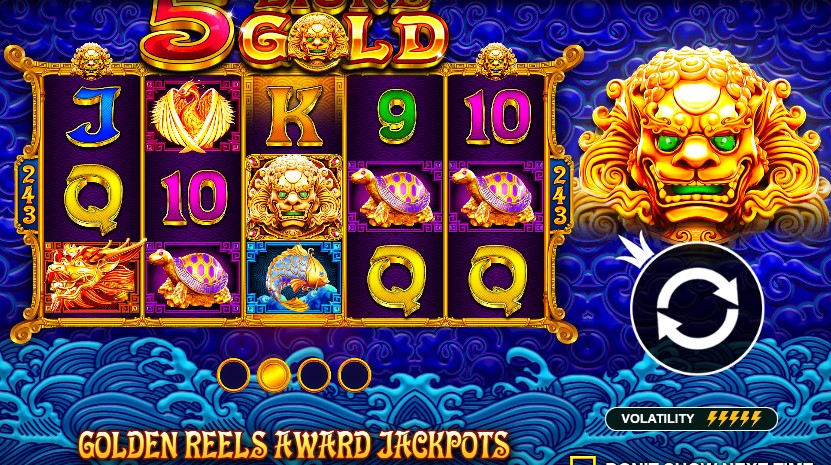 5 Lions Gold demo 5 Lions Gold demo