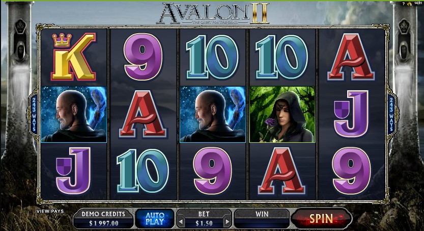 Avalon II Quest For The Grails demo Avalon II Quest For The Grails demo