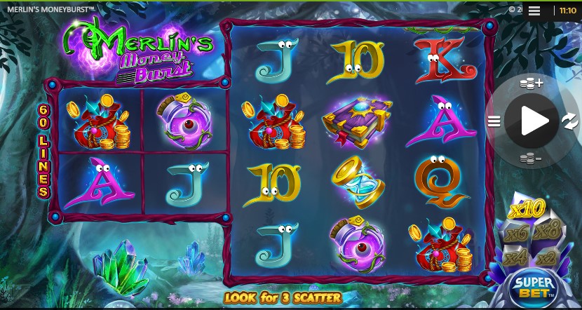 Merlin's Money Burst demo Merlin's Money Burst demo