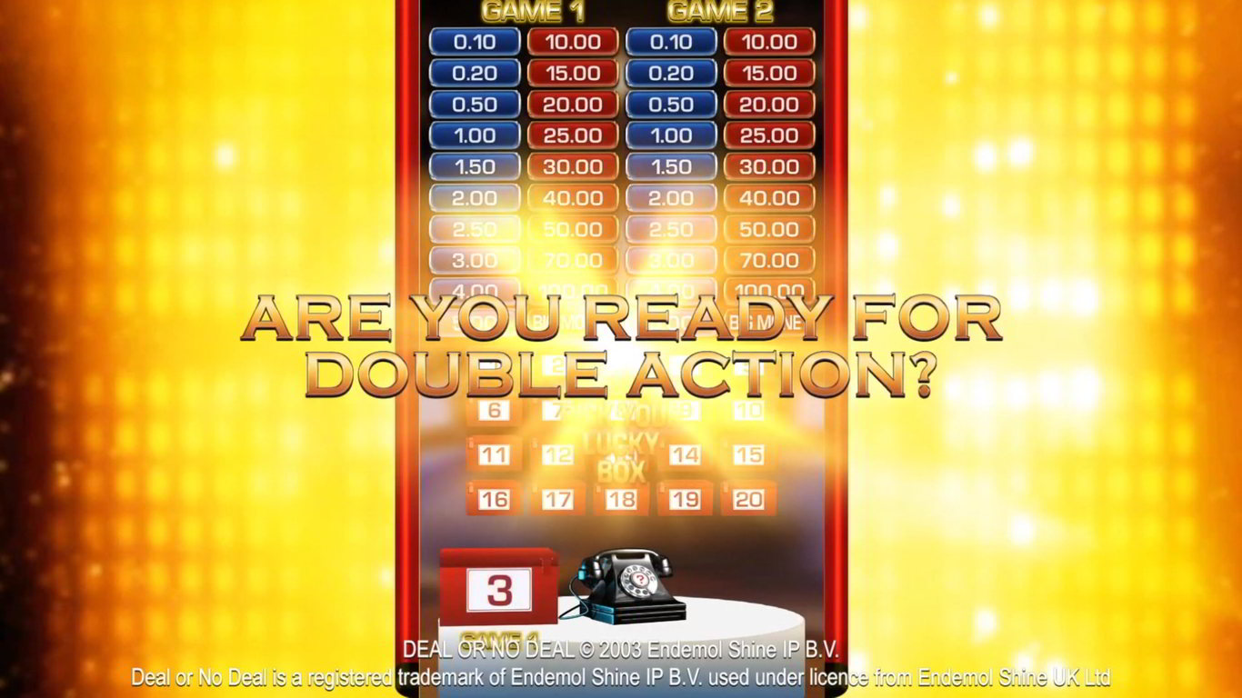 Deal Or No Deal: Double Action demo Deal Or No Deal: Double Action demo