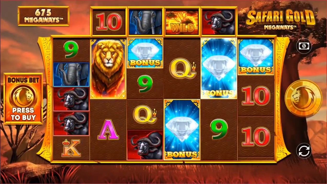 Play safari gold megaways free online games
