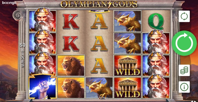Olympian Gods demo Olympian Gods demo