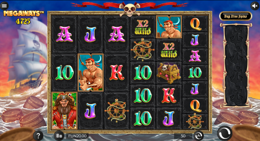 Pirates slot machine